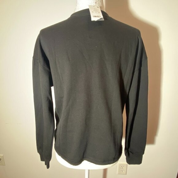 NWT Women's Yellowstone Black/Yellow Sweatshirt - Size Small - Picture 2 of 6